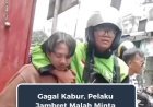 Gagal Kabur, Pelaku Jambret Malah Minta Ganti Rugi ke Korban