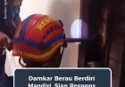 Damkar Berau Berdiri Mandiri, Langsung Tunjukkan Respons Cepat