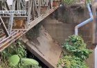 Jembatan Gunung Sari Rusak, Warga Segah Berau Desak Perbaikan Permanen