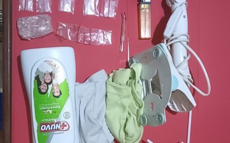 Polres Berau Amankan Tersangka AM Beserta Barang Bukti Sabu Seberat 7,20 Gram