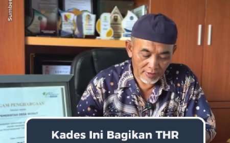 Desa Wunut Bagikan THR untuk Seluruh Warga dari Hasil Wisata Desa