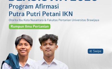 Peluang Emas! Otorita IKN dan Universitas Brawijaya Buka Beasiswa S1 Full untuk Warga Lokal