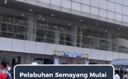 Pelabuhan Semayang Balikpapan Mulai Dipadati Pemudik