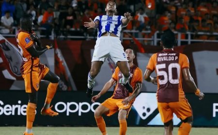 Hasil BRI Super League: Persib Bandung Tahan Imbang Borneo FC 1-1 di Samarinda