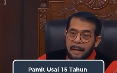 Anwar Usman Sampaikan Salam Perpisahan di Sidang MK