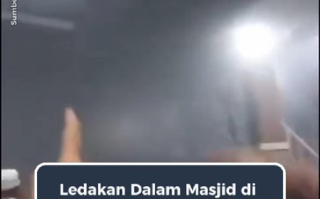 Ledakan Terjadi Saat Tarawih di Masjid Alhabsyi Jember, Polisi Selidiki Penyebab