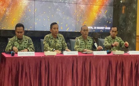 Puspom TNI Resmi Tetapkan 4 Anggota Jadi Tersangka Kasus Air Keras Andrie Yunus
