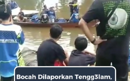 Seorang Anak Dilaporkan Tenggelam di Sungai Barito, Tim SAR Lakukan Pencarian