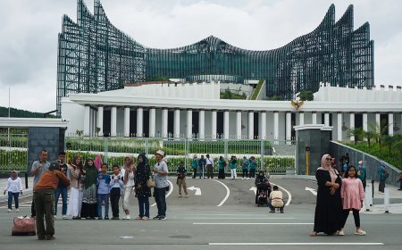 Wisatawan Serbu IKN di H+2 Lebaran, Jumlah Pengunjung Tembus 62.500 Orang
