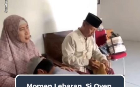Sungkem Keluarga, Kucing Ini Ikut “Ambil Peran”
