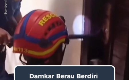 Damkar Berau Berdiri Mandiri, Langsung Tunjukkan Respons Cepat