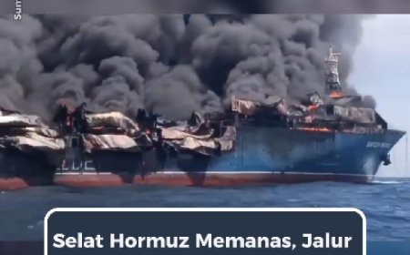Selat Hormuz Memanas, Jalur Tidak Sepenuhnya Ditutup tapi Dikontrol Ketat