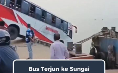 Bus Terjun ke Sungai Saat Naik Feri di Bangladesh, Puluhan Penumpang Dilaporkan Hilang