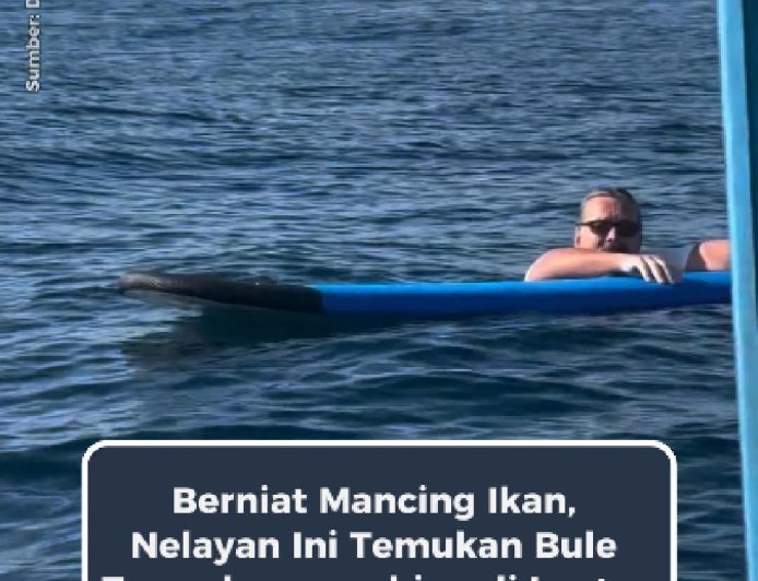Turis Rusia Ditemukan Terombang-ambing di Laut Bali