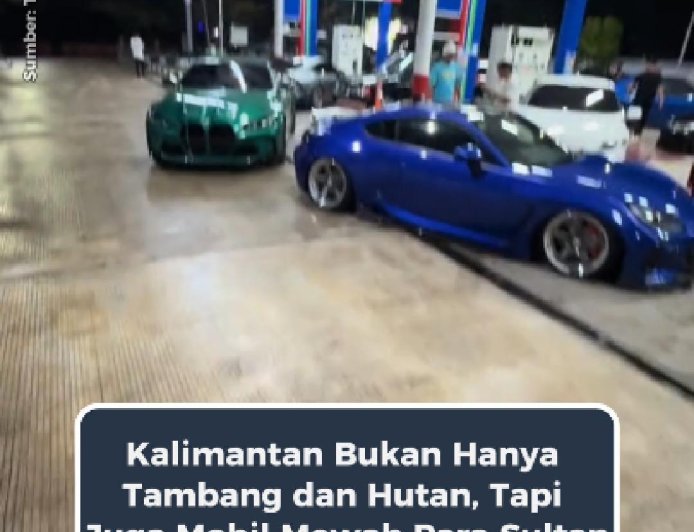 Dibilang Hidup di Hutan, Padahal Banyak Mobil Mewah Para Sultan