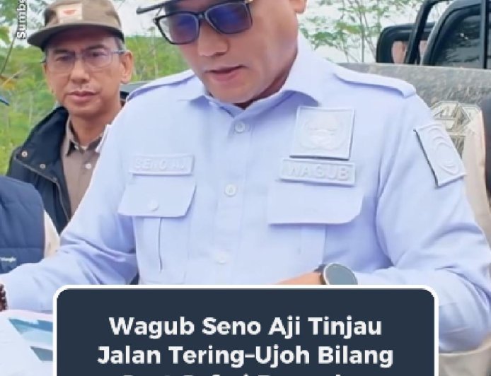 Wagub Kaltim Tinjau Jalan Tering–Ujoh Bilang Saat Safari Ramadan
