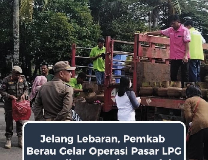 Jelang Lebaran, Pemkab Berau Gelar Operasi Pasar LPG 3 Kg
