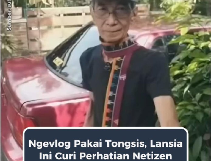 Vlog Harian Lansia Ini Sederhana, Tapi Nularin Semangat