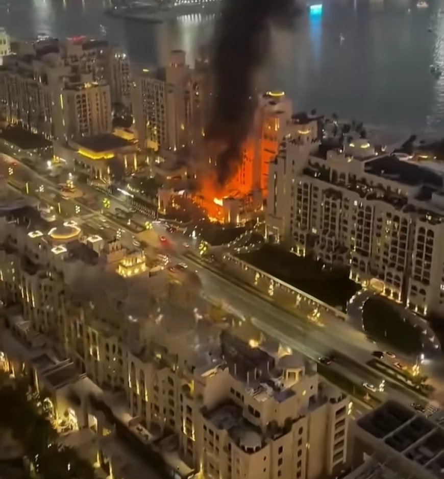 Serangan Balasan Iran Picu Insiden di Dubai, Bandara dan Palm Jumeirah Terdampak