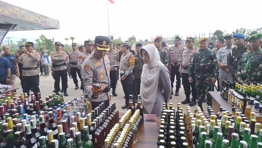 Sikat Balap Liar dan Miras, Kinerja Polres Berau Dapat Acungan Jempol dari Bupati