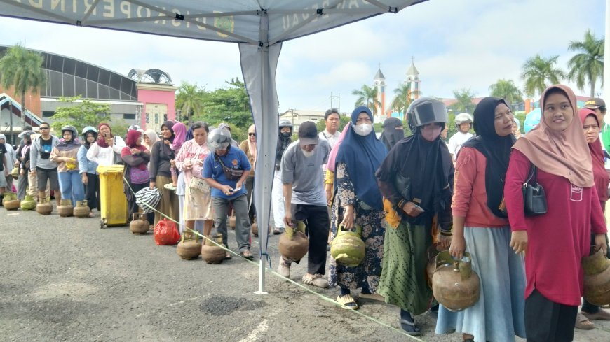 Gelar Operasi Pasar LPG 3 Kilogram, Pemkab Berau Pastikan Pasokan Aman Jelang Lebaran 2026