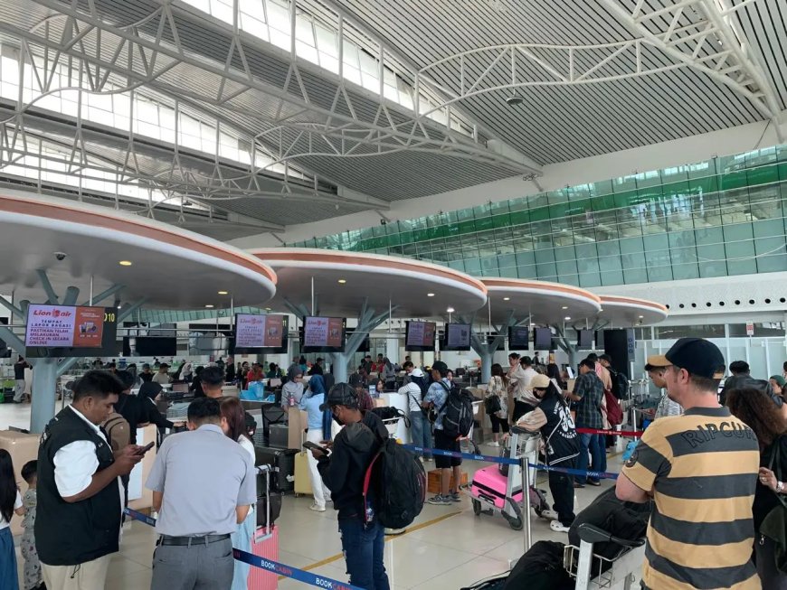 Bandara SAMS Sepinggan Balikpapan Resmi Terapkan Sistem Rebalancing Area Check-in