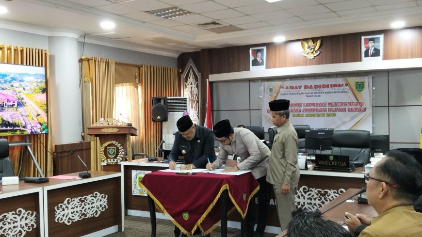 Laporan LKPJ 2025, DPRD Berau Soroti Mekanisme Evaluasi Kinerja Pemda