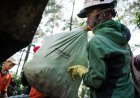 TNNGP Angkut 6 Ton Sampah di Puncak Bogor, Berpotensi Jadi Titik Rawan Bencana