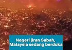 Negeri jiran Sabah, sedang berduka