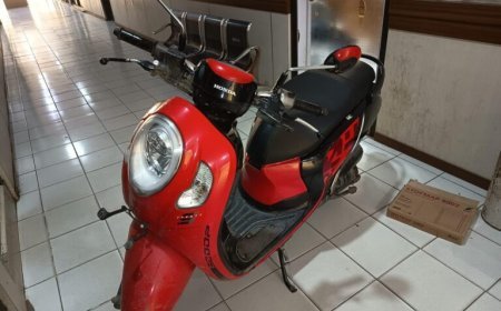 Curanmor Satpol PP Terungkap, Pelaku Sembunyikan Motor di Semak-Semak Teluk Bayur