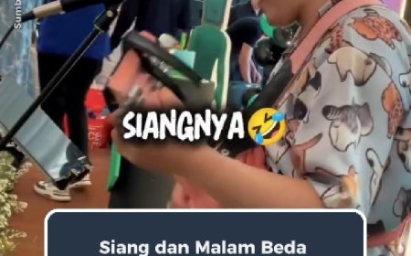 Siang dan Malam Beda Panggung, Satu Hal yang Sama: Totalitas