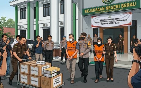 Lima Bulan Disidik, Kasus Kredit Fiktif di Tanjung Redeb Masuk Tahap II