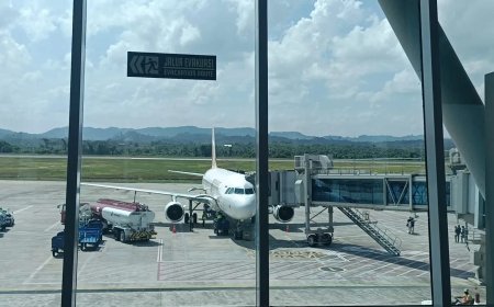 Pergerakan Pesawat di APT Pranoto Melonjak 16 Persen Selama Libur Lebaran 2026