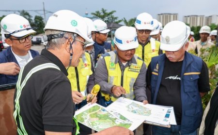 Basuki Hadimuljono Tinjau Proyek Polresta IKN