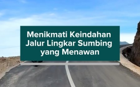 Menikmati Keindahan Jalur Lingkar Sumbing yang Menawan