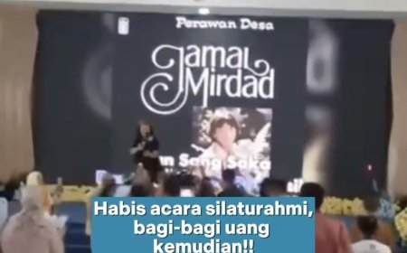 Habis Silaturahmi, Bagi-bagi Duit Kemudian