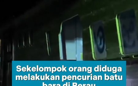Maling Batu Bara Tertangkap Basah