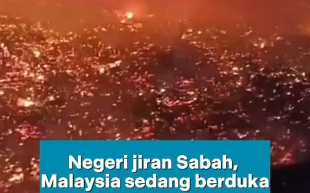 Negeri jiran Sabah, sedang berduka