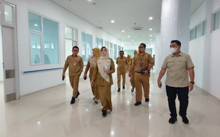 Mei Beroperasi, Bupati Berau Pantau Kesiapan RS Tanjung Redeb