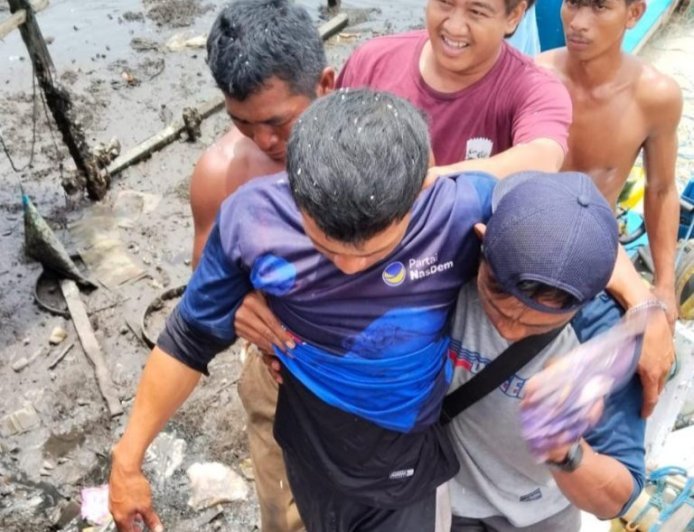 10 Hari Terombang-ambing di Laut, Nelayan di Bontang Kembali dengan Selamat