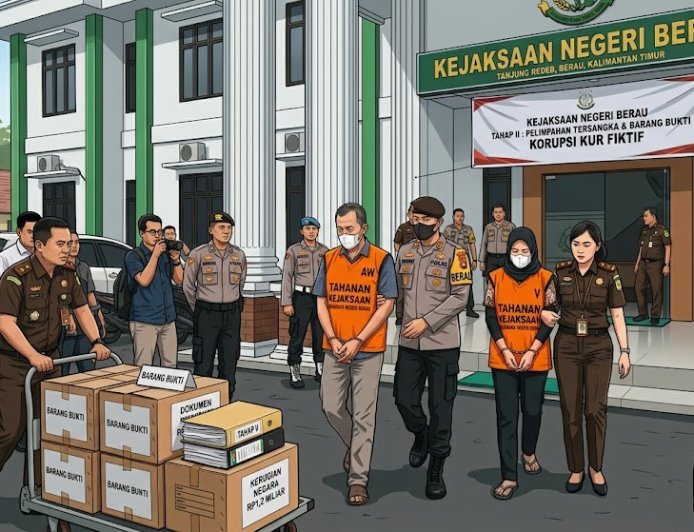 Lima Bulan Disidik, Kasus Kredit Fiktif di Tanjung Redeb Masuk Tahap II