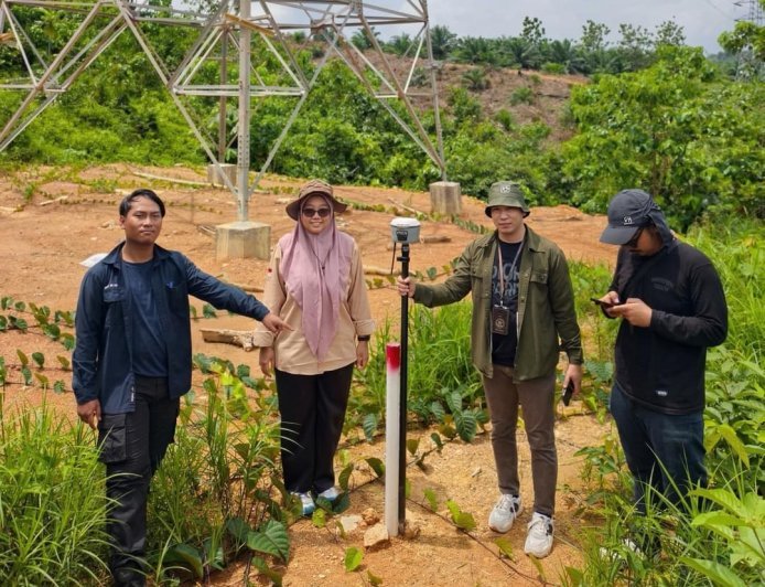 PLN UIP KLT dan Kantah Berau Rampungkan Pemetaan Jalur SUTT Tanjung Redeb – Talisayan