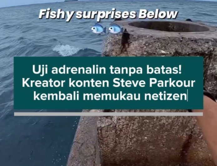 Aksi Parkour Menegangkan