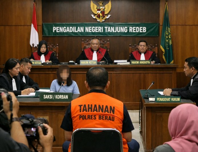 Predator di Balik Gelar Prestasi: Kasus Pencabulan Lintas Korban di Berau Mulai Disidangkan