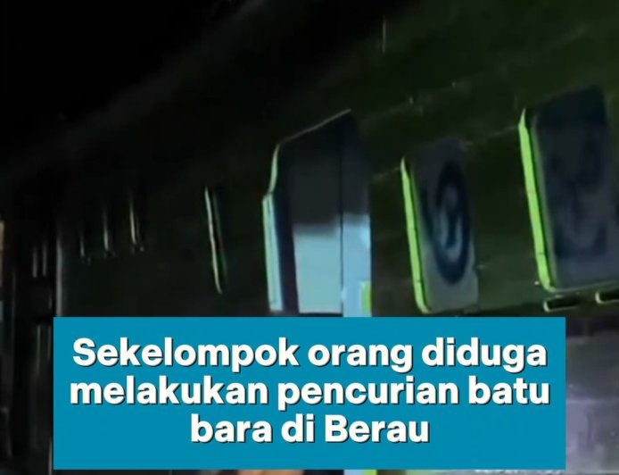 Maling Batu Bara Tertangkap Basah