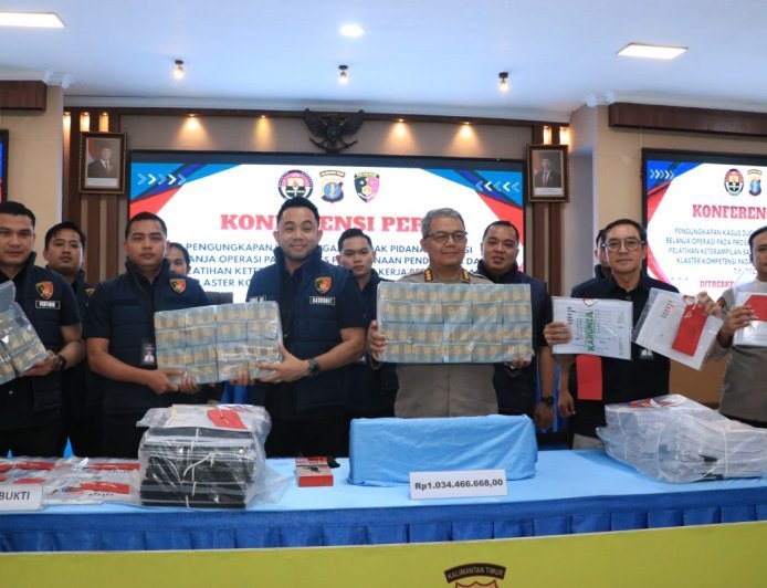 Polda Kaltim Ungkap Korupsi BLKI Balikpapan: Modus Pinjam Bendera, Uang Rp1 Miliar Disita