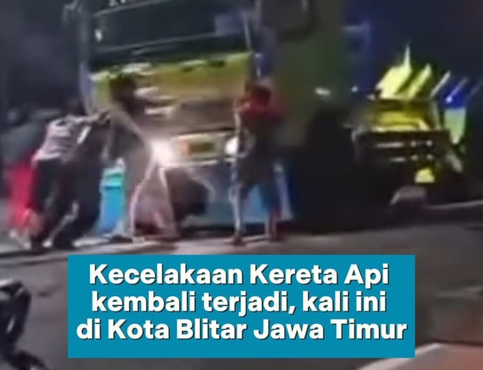 Kecelakaan Kereta Kembali Terjadi
