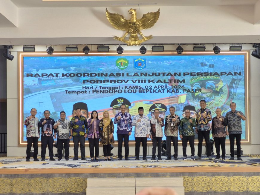 Lampu Hijau Porprov Kaltim 2026, Paser Mantapkan Persiapan