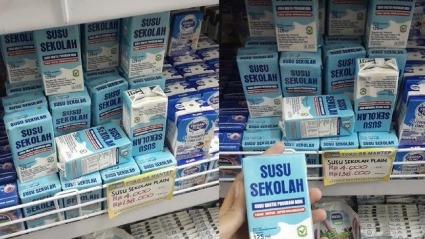 Susu ‘Program MBG’ Beredar di Pasaran, BGN: Itu Murni Marketing