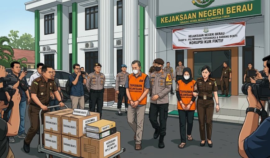 Lima Bulan Disidik, Kasus Kredit Fiktif di Tanjung Redeb Masuk Tahap II